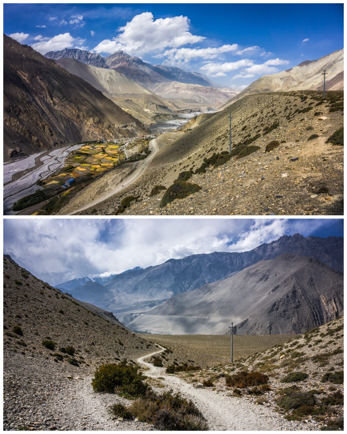 Kagbeni in Upper Mustang (2.800 m)